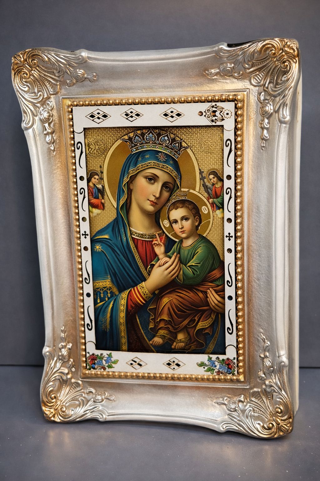 Tablou cu Maica Domnului si Pruncul Iisus