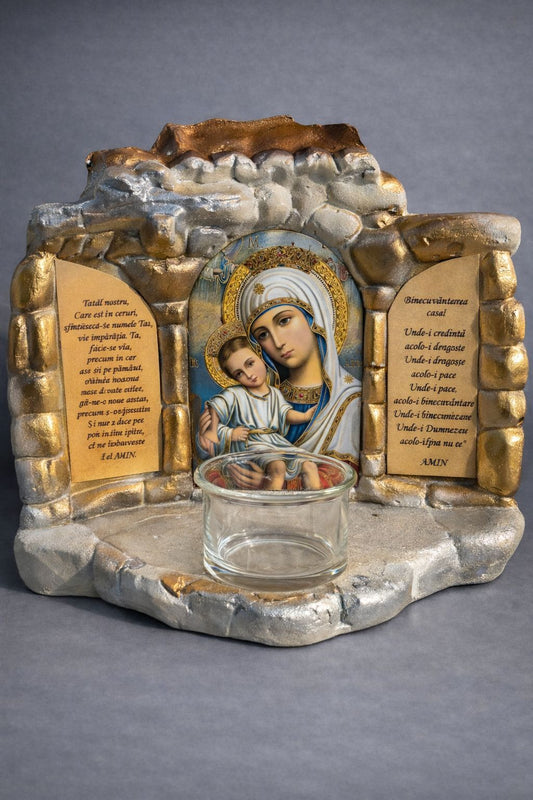Candela cu Maica Domnului și Pruncul Iisus