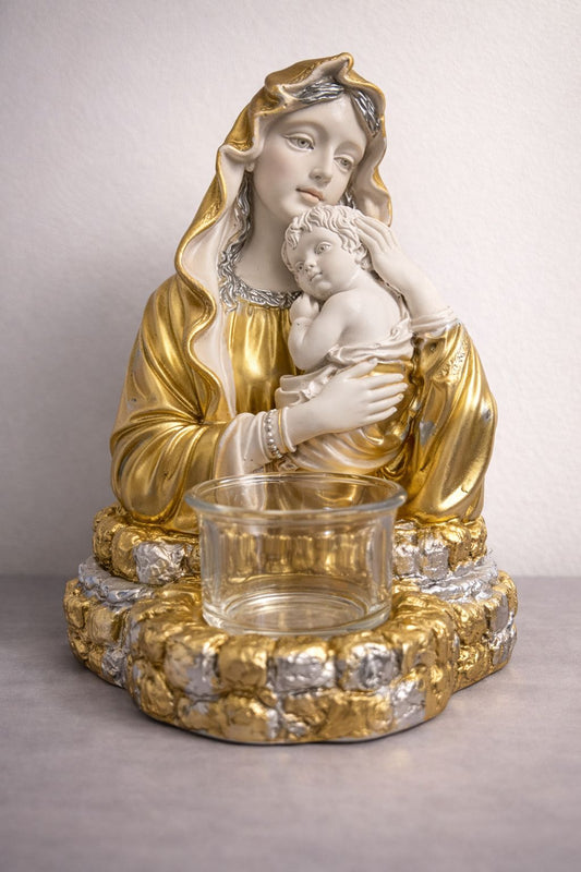 Candela cu Maria si Pruncul Iisus