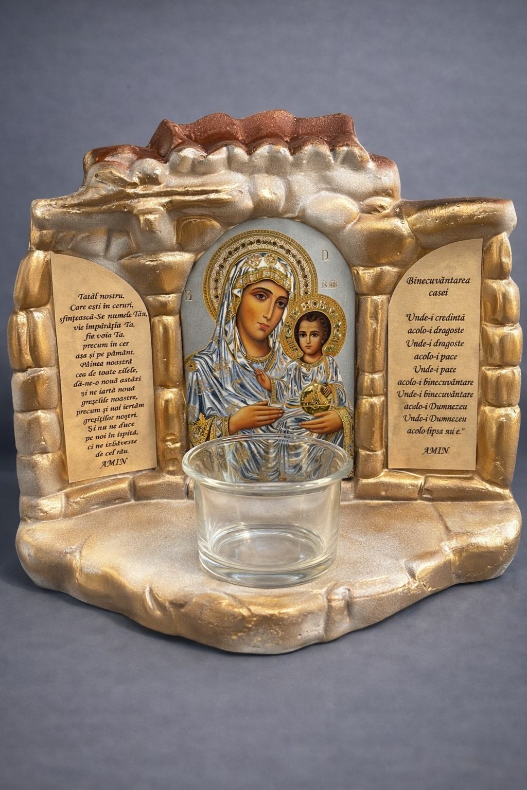 Candela cu Maica Domnului și Pruncul Iisus